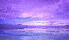 紫色天空图