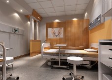室内空间病房室内装饰设计医疗空间设计