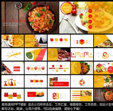 餐饮舌尖上的中国PPT模板