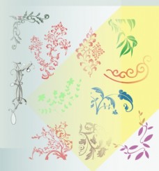 植物图案花纹植物花卉纹饰图案系列