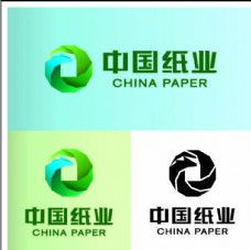 中国纸业 logo