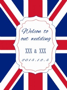 英国国旗婚庆宣传