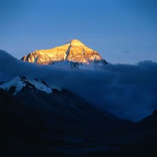 雪山珠穆朗玛峰图片