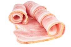 诱人美食美味的咸猪肉图片