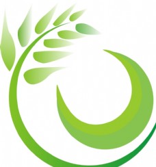 绿色叶子叶子logo