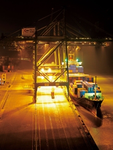 工业生产码头图片