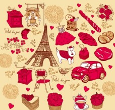 旅游签证浪漫巴黎