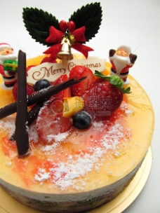 水果节圣诞节水果蛋糕