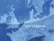 鹿特丹地图图片