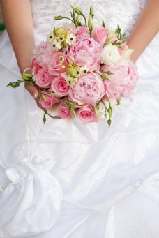 鲜花摄影婚礼花束图片
