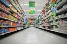 商品超市奶制品区域布置图片