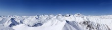 美丽冬季雪山风景图片