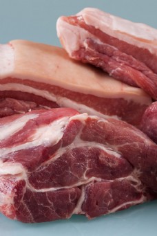 健康饮食新鲜猪肉食材图片