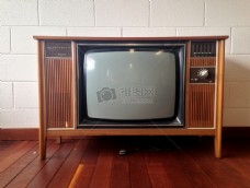 20世纪70年代复古电视机