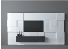 造型装饰电视墙