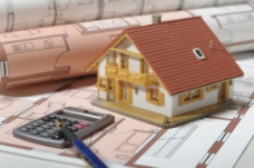 建筑模型房屋模型与建筑图纸图片
