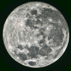 月球表面图片